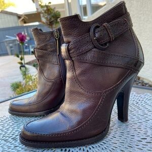 Donna Karan of New York Leather Booties, 6B